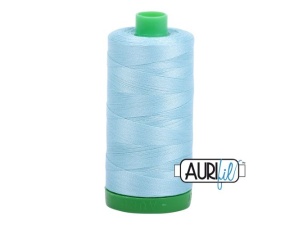 Aurifil Cotton Mako 40 kleur 2805 Light Grey Turquoise 1000 meter