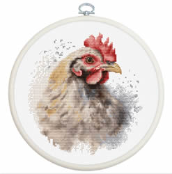 Luca S Borduurpakket he Chicken 15 x 16 cm LS-BC216