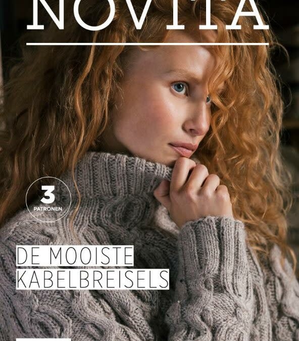 Leaflet Novita De Mooiste Kabelbreisels 3 patronen