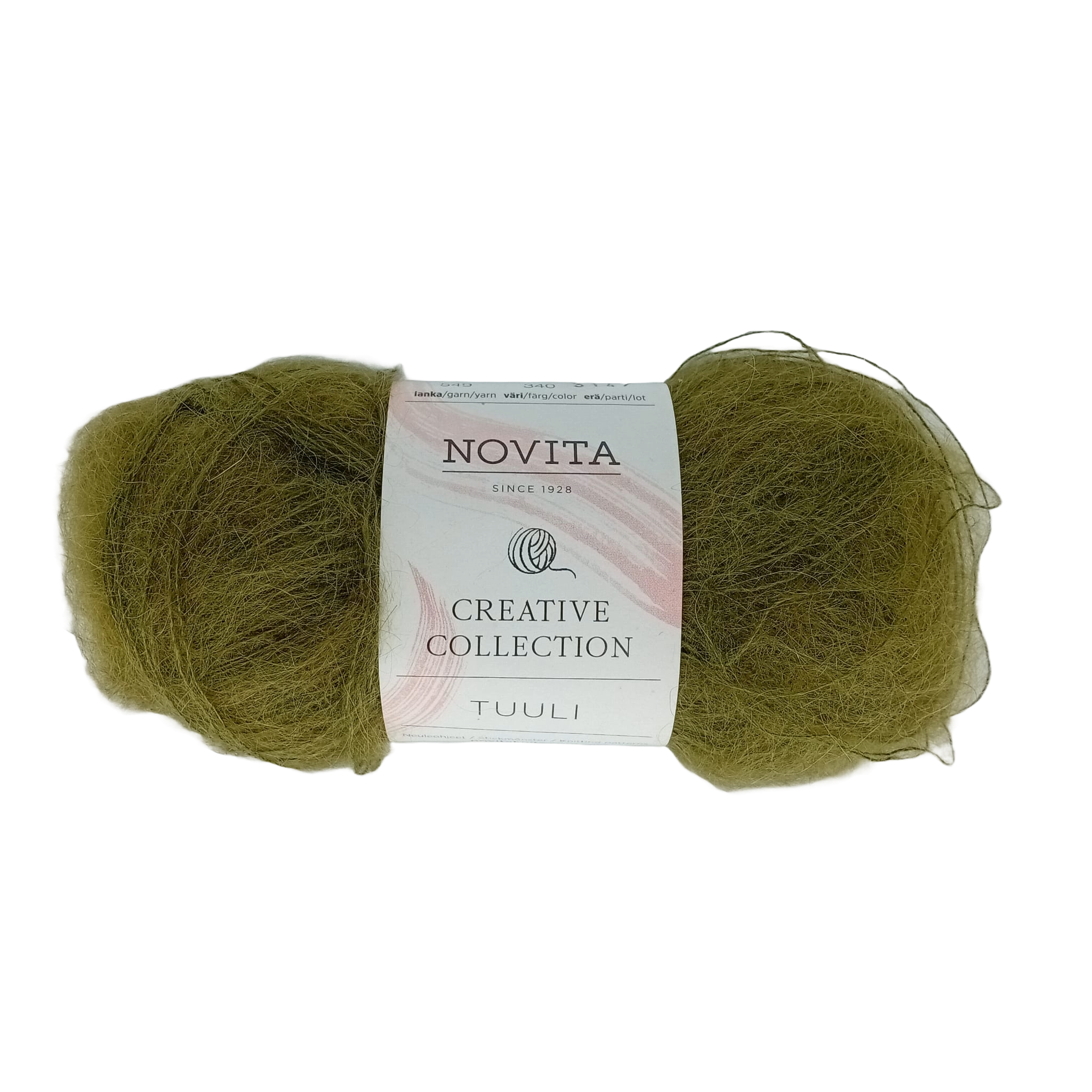 Novita Tuuli 25 Gr. kleur 340