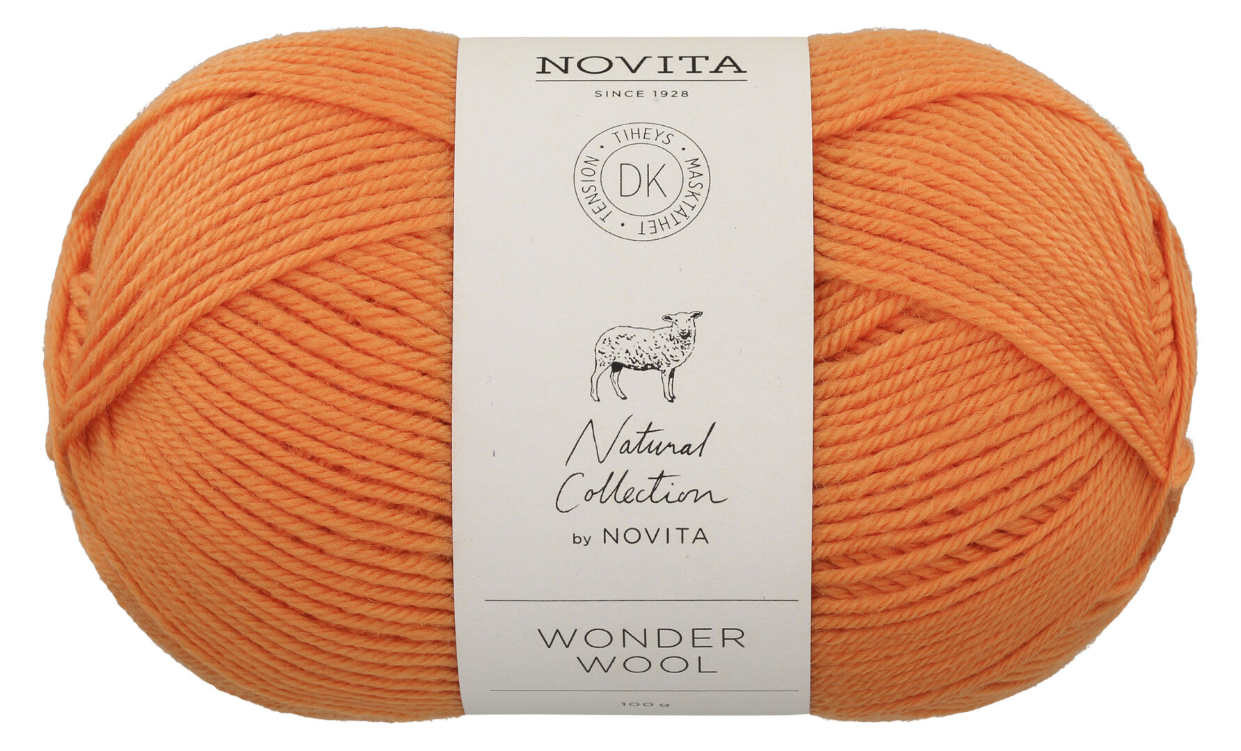 Novita Wonder Wool kleur 278 orange