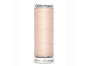 Garen Gütermann 200 m kleur 210 Polyester allesnaaigaren dikte 100