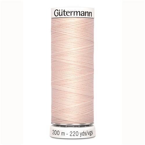 Garen Gütermann 200 m kleur 210 Polyester allesnaaigaren dikte 100