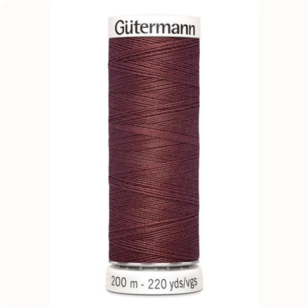 Garen Gütermann 200 m kleur 262 Polyester allesnaaigaren dikte 100