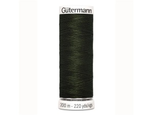 Garen Gütermann 200 m kleur 304 Polyester allesnaaigaren dikte 100