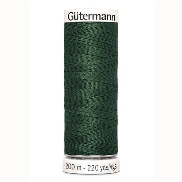 Garen Gütermann 200 m kleur 555 Polyester allesnaaigaren dikte 100