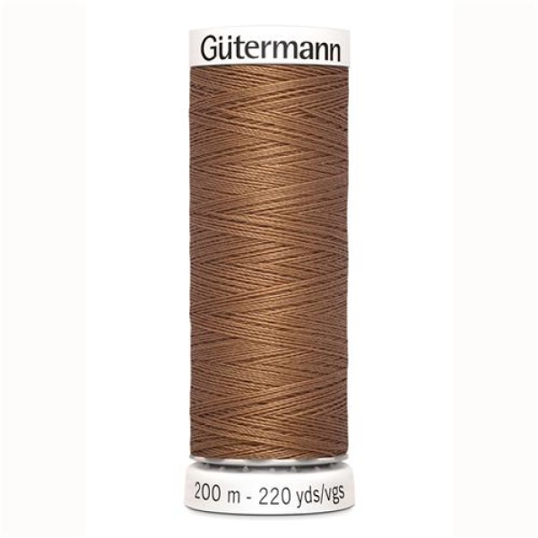 Garen Gütermann 200 m kleur 842 Polyester allesnaaigaren dikte 100