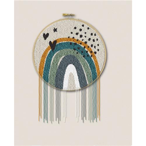 Punchpakket Regenboog 17.8 cm rond Kleur 300