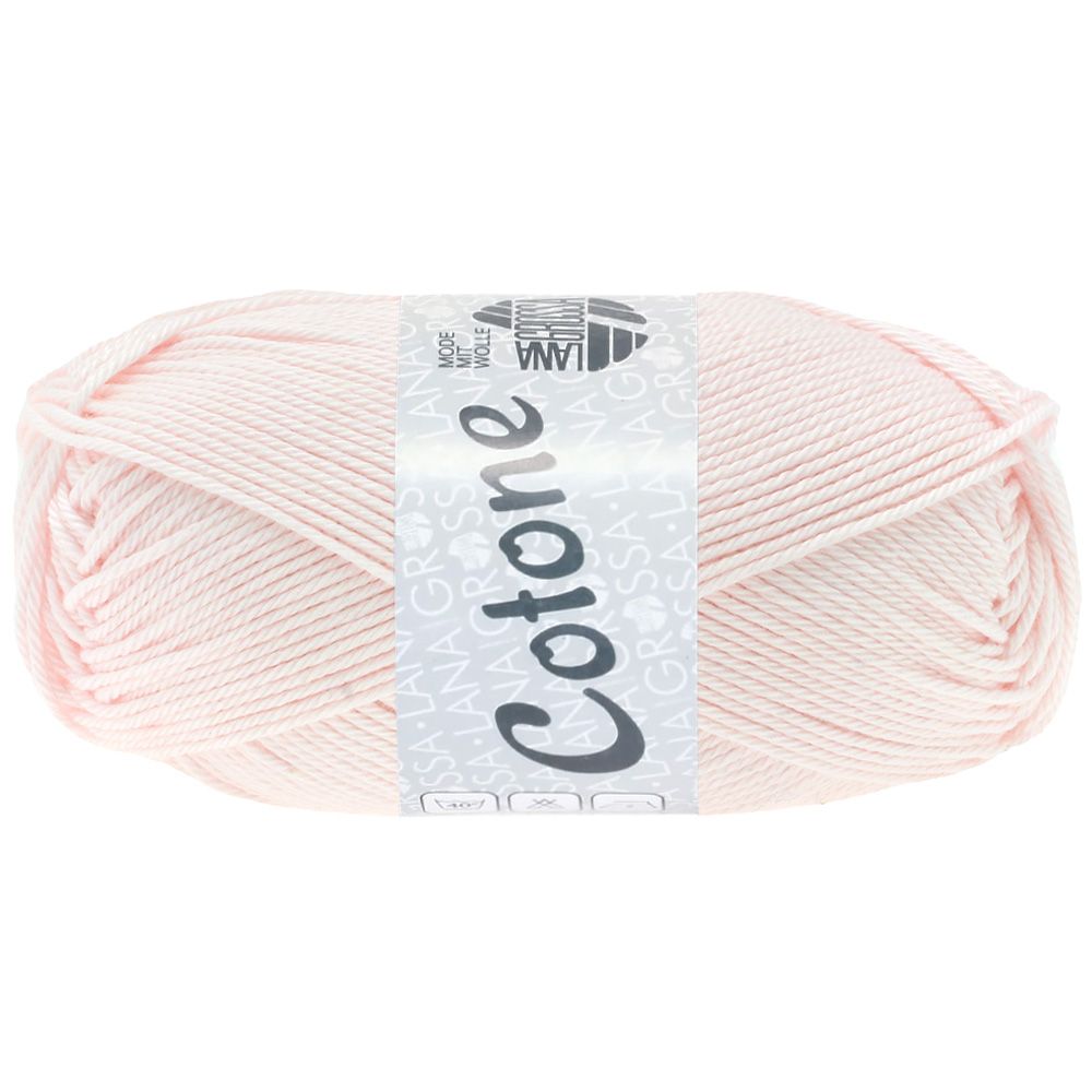 Lana Grossa Cotone kleur 099 zachtrose