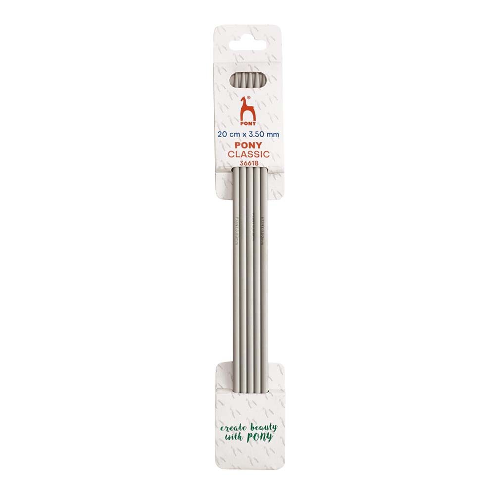 kousen breinaalden 20 cm 5 stuks zonder knop 3/5 mm