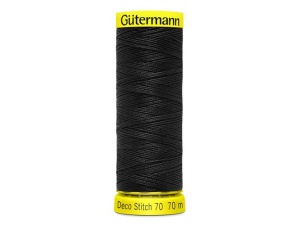 Garen Gütermann Deco Stitch siersteekgaren 70 meter dikte 70 702160 kleur 000