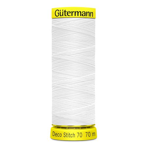 Garen Gütermann Deco Stitch siersteekgaren 70 meter dikte 70 702160 kleur 800