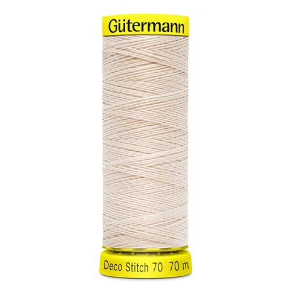 Garen Gütermann Deco Stitch siersteekgaren 70 meter dikte 70 702160 kleur 802