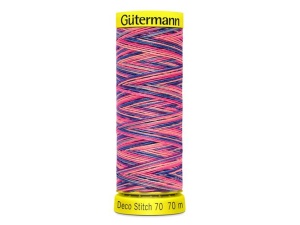 Garen Gütermann Deco Stitch kleur 9819 siersteekgaren multi 70 meter dikte 70 702160
