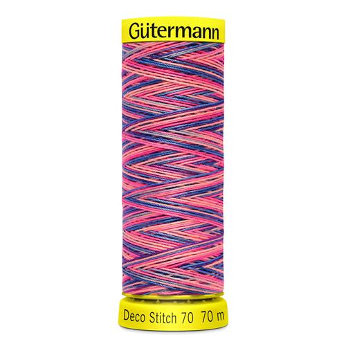 Garen Gütermann Deco Stitch kleur 9819 siersteekgaren multi 70 meter dikte 70 702160