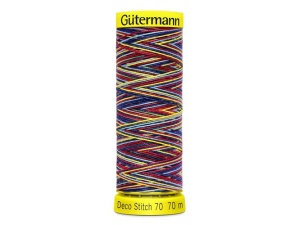 Garen Gütermann Deco Stitch kleur 9831 siersteekgaren multi 70 meter dikte 70 702160