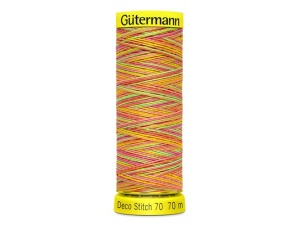 Garen Gütermann Deco Stitch kleur 9873 siersteekgaren multi 70 meter dikte 70 702160