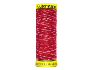 Garen Gütermann Deco Stitch kleur 9984 siersteekgaren multi 70 meter dikte 70 702160