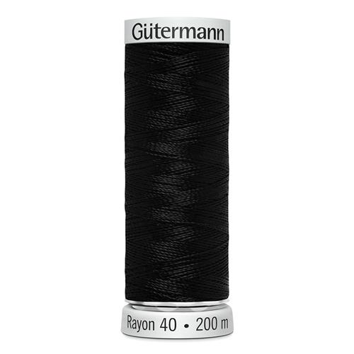 Garen Gütermann Sulky Rayon kleur 1005 machineborduurgaren 200 meter dikte 40 709700