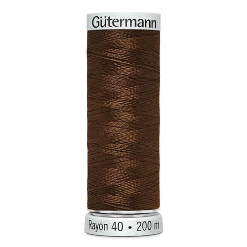 Garen Gütermann Sulky Rayon kleur 1057 machineborduurgaren 200 meter dikte 40 709700
