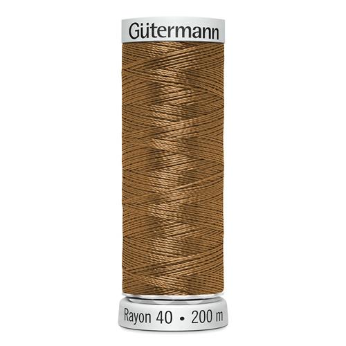 Garen Gütermann Sulky Rayon kleur 1126 machineborduurgaren 200 meter dikte 40 709700