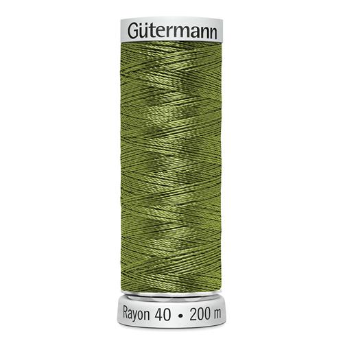 Garen Gütermann Sulky Rayon kleur 1177 machineborduurgaren 200 meter dikte 40 709700