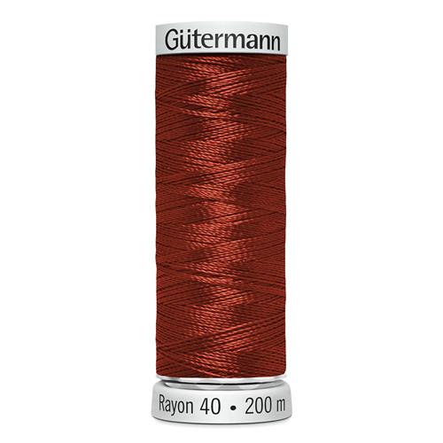 Garen Gütermann Sulky Rayon kleur 1181 machineborduurgaren 200 meter dikte 40 709700