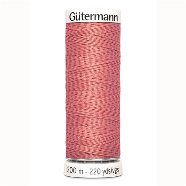 Garen Gütermann 200 m kleur 080 Polyester allesnaaigaren dikte 100