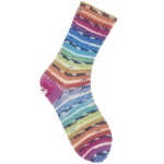 Rico Socks Bamboo Rainbow 4-draads kleur 058 100 gram