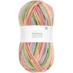 Rico Socks Bamboo Rainbow 4-draads kleur 057 100 gram