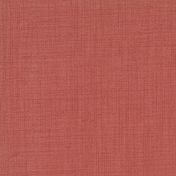 Quiltstof op rol 110 cm breed Moda French General Solids 13529-19 Faded Red