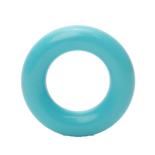 Plastic Ringetjes 25 mm kleur 259 blauw Kaart á 5 stuks
