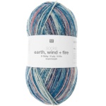 Rico Earth wind + Fire sokkengaren kleur 003 6-draads 150 gram