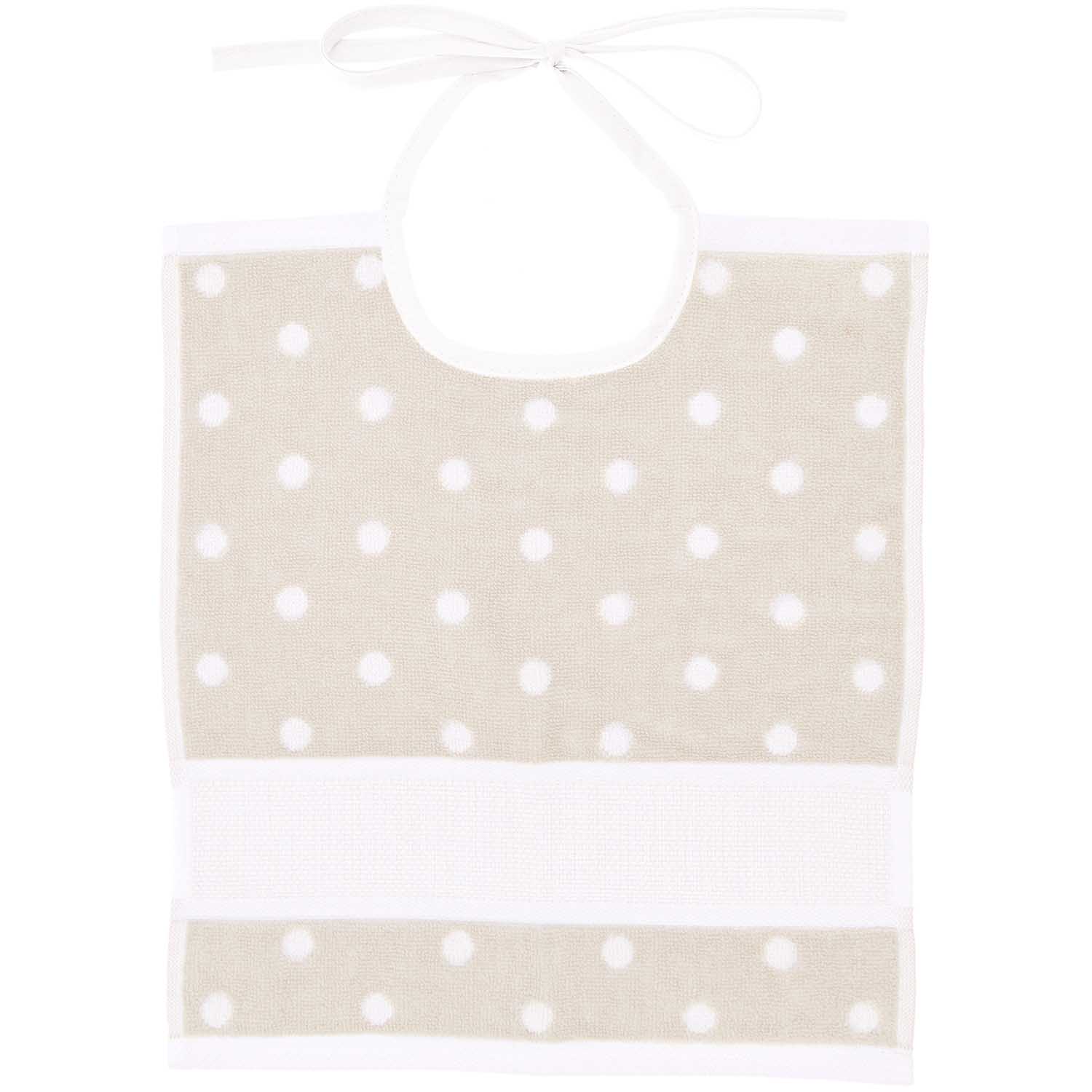 Rico slabber 30x34 cm Beige met stippen