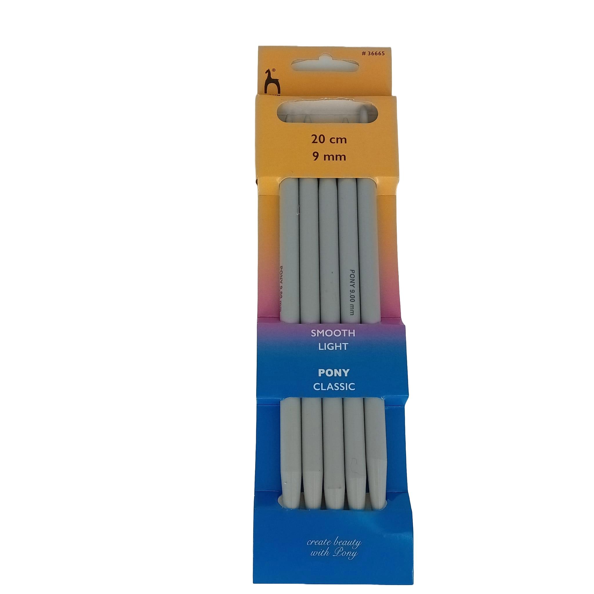 Kousen breinaald 20 cm 5 stuks zonder knop 9 mm