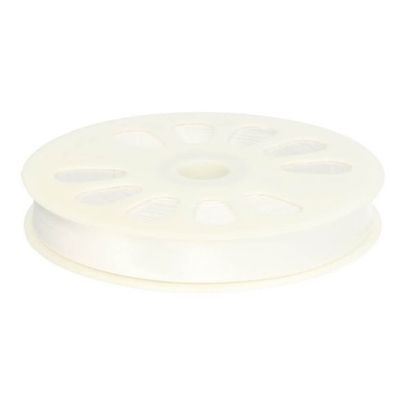 Biaisband Satijn 20mm wit 009