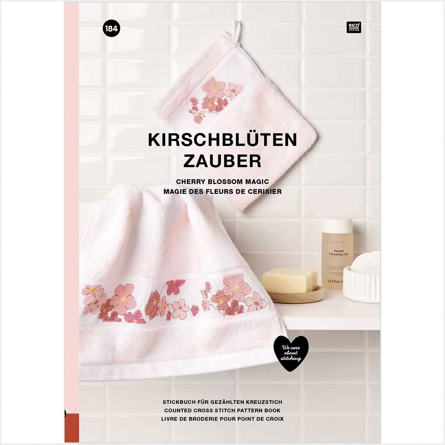 Borduurboek Rico nr. 184 Cherry Blossom Magic
