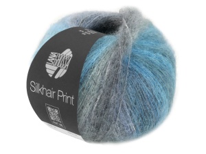 Lana Grossa Silkhair Print kleur 432