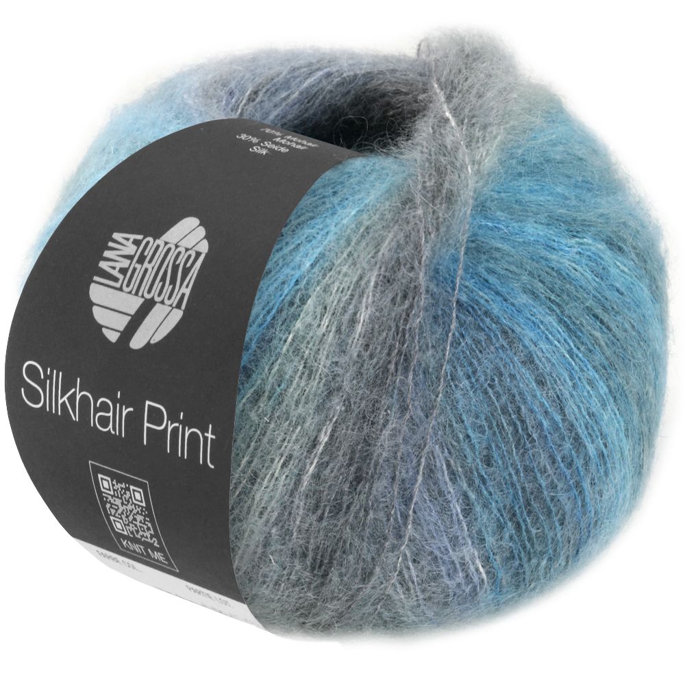 Lana Grossa Silkhair Print kleur 432