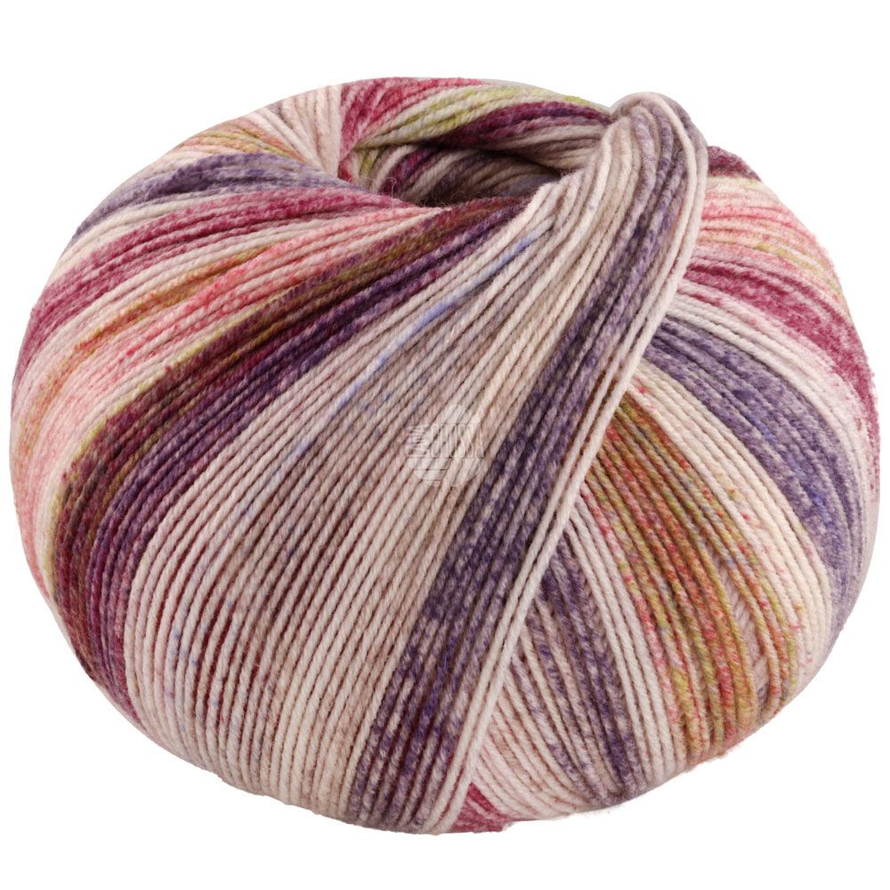 Lana Grossa Cool Wool 4 Socks print kleur 7766