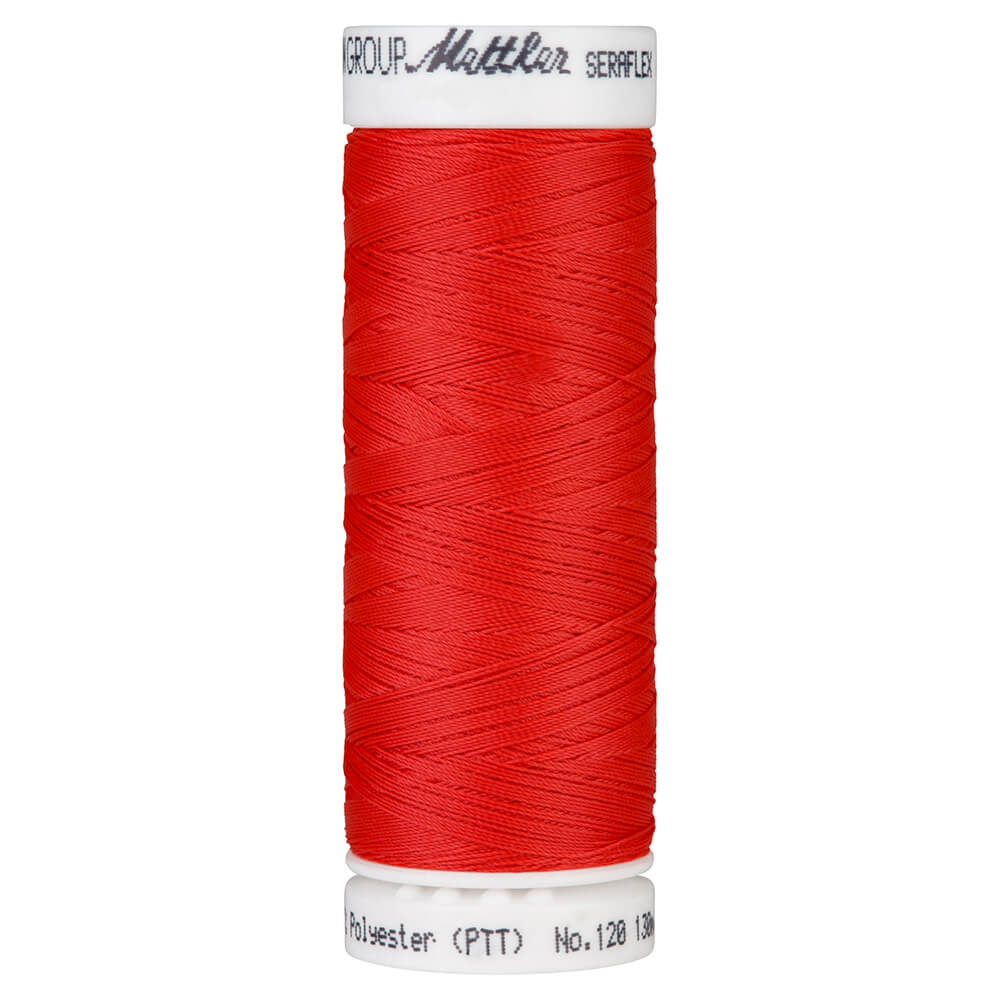 Amann Mettler 7840 Seraflex elastisch naaigaren 130 meter 100% PTT dikte 130 - 0104 Candy Apple