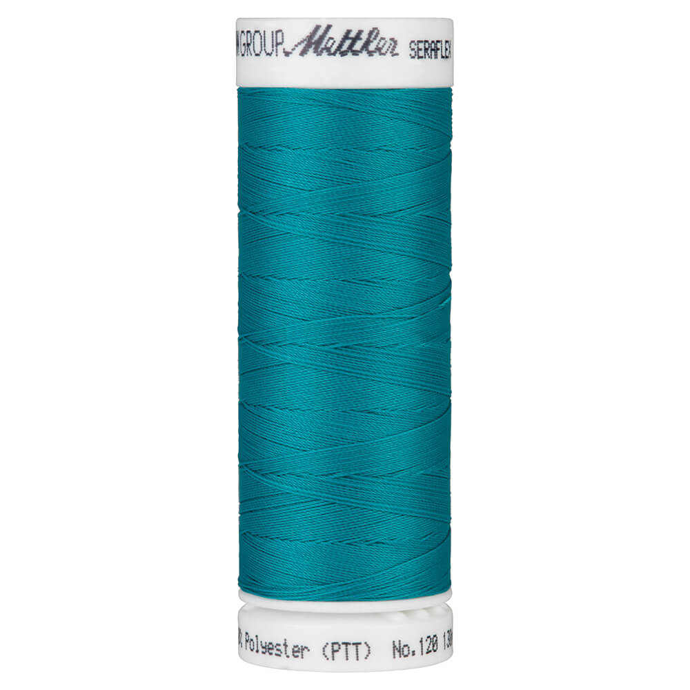 Amann Mettler 7840 Seraflex elastisch naaigaren 130 meter 100% PTT dikte 130 - 0232 Truly Teal
