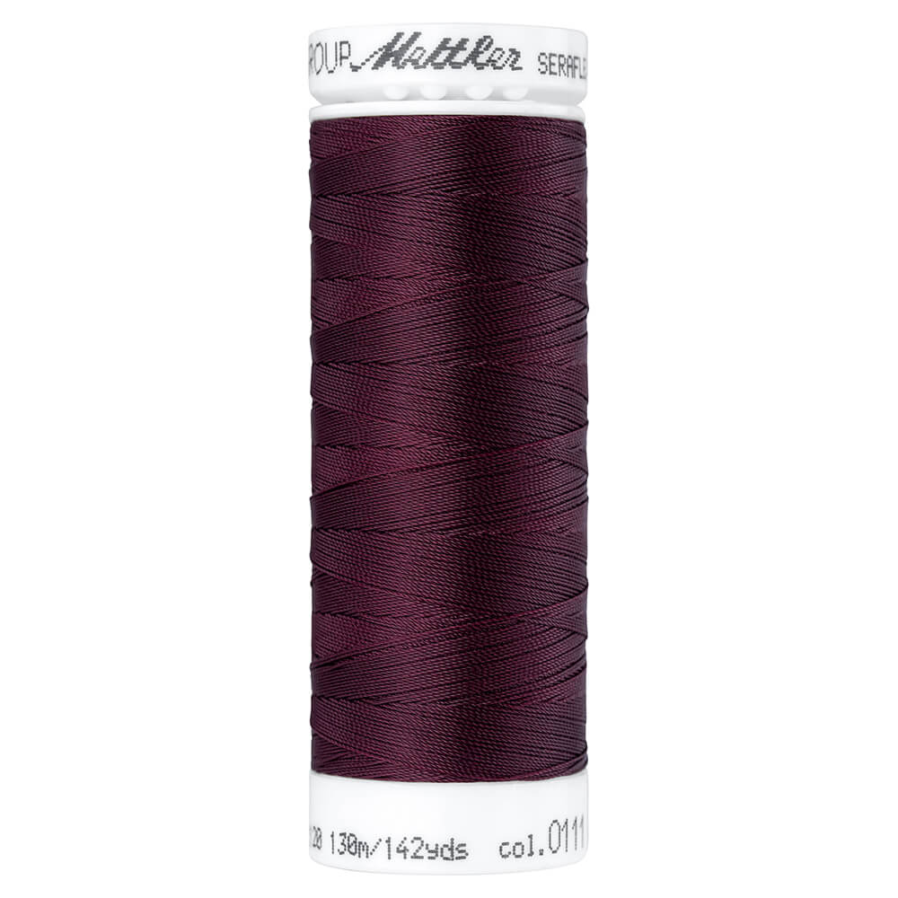 Amann Mettler 7840 Seraflex elastisch naaigaren 130 meter 100% PTT dikte 130 - 0111 Beet Red