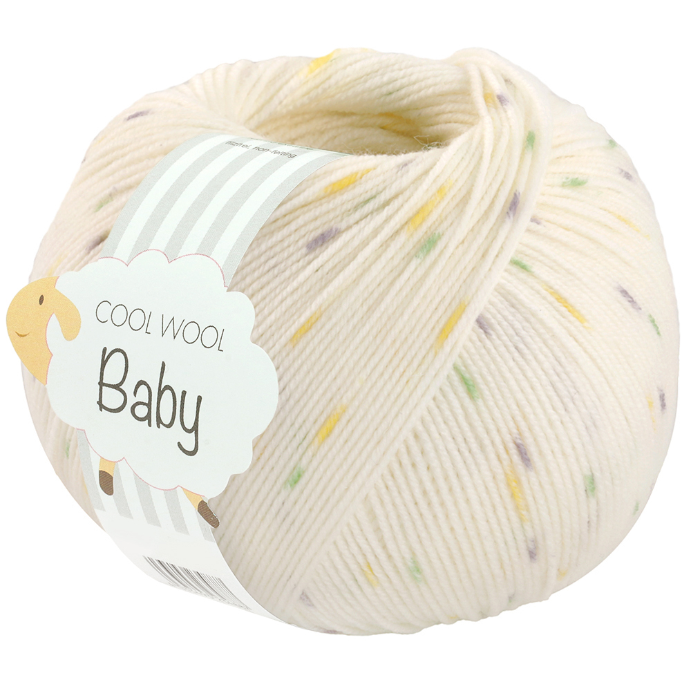 Lana Grossa Cool Wool Baby Print Punto kleur 0368