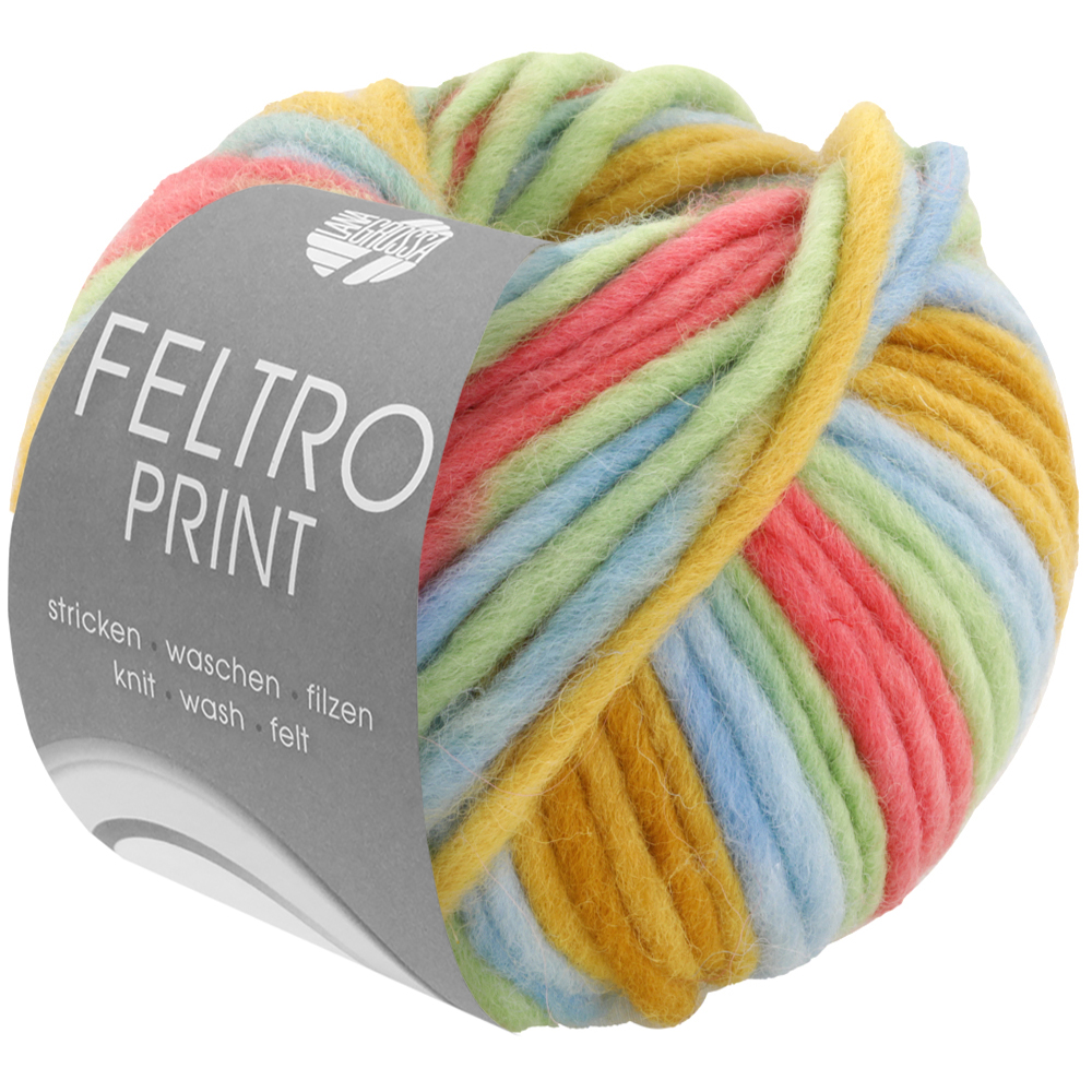 Lana Grossa Feltro Print kleur 1306