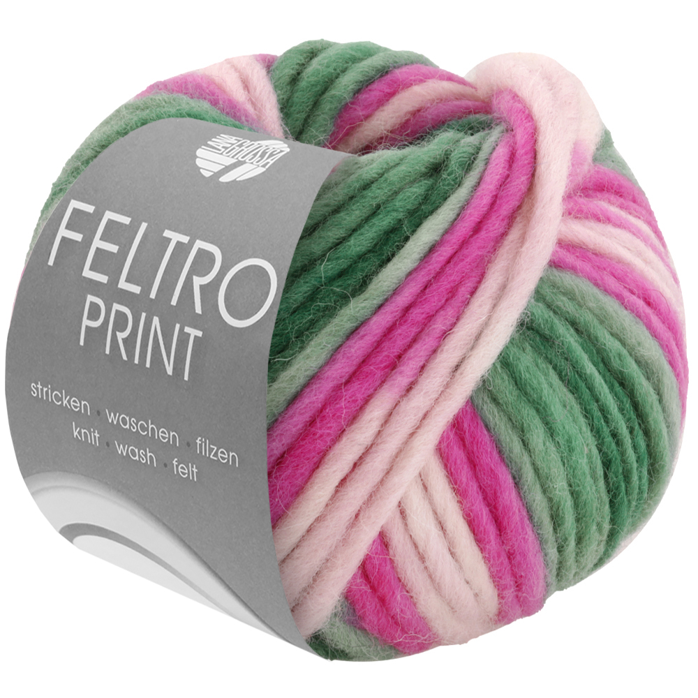 Lana Grossa Feltro Print kleur 1308
