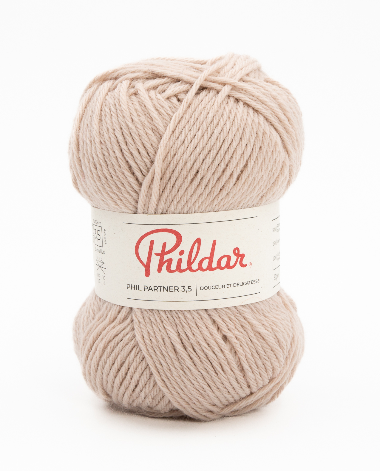 Phildar partner 3.5 kl 2167 Beige Rose