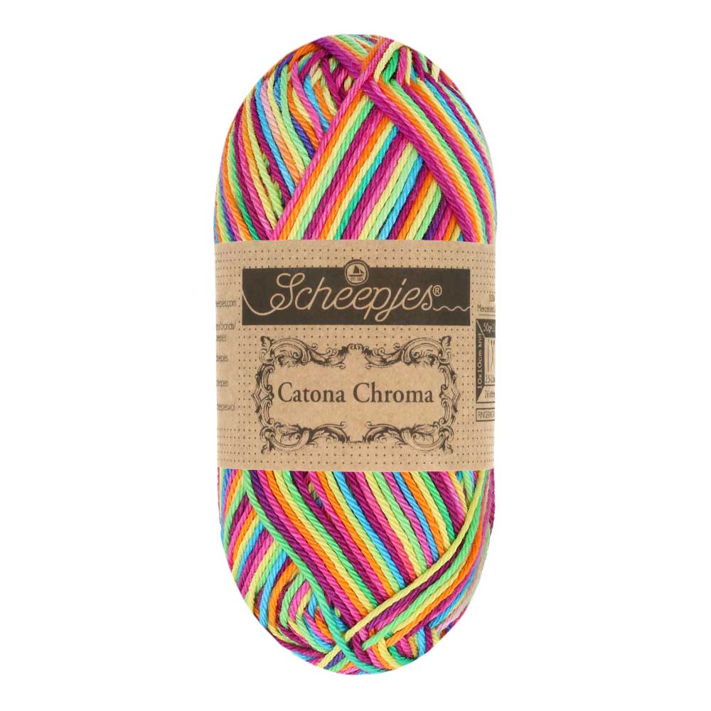 Scheepjes Catona Chroma kleur 023 Zinnia