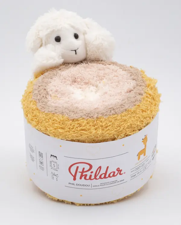 044173_1019_S1 Phildar Phil Doudou kleur 1019 Girafe