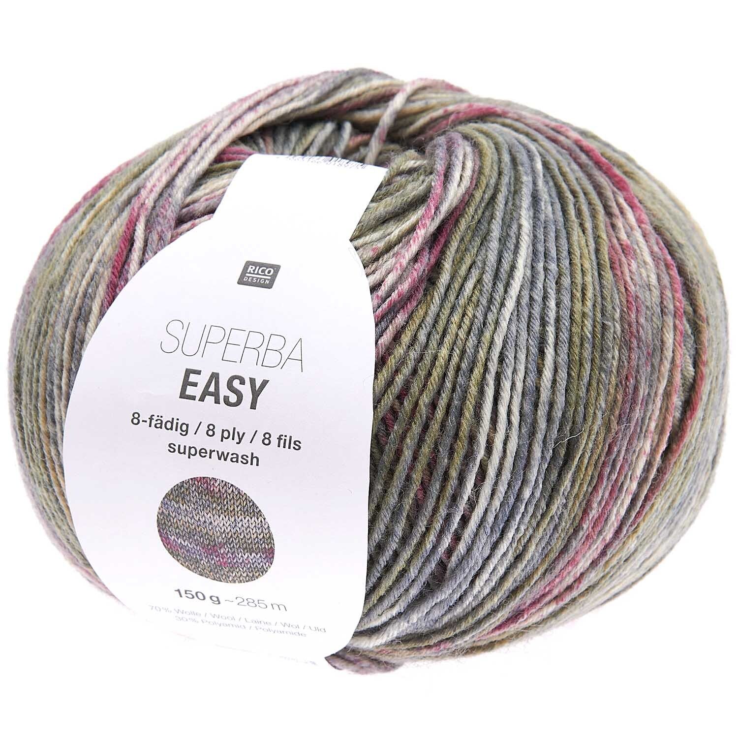 Rico Superba Easy 8 draads Superwash kleur 005